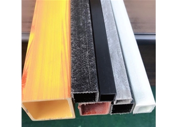 Glass fiber wood felt profile